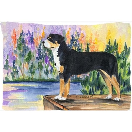 Carolines Treasures Carolines Treasures SS8160PILLOWCASE 20.5 x 30 in. Greater Swiss Mountain Dog Moisture Wicking Fabric Standard Pillowcase SS8160PILLOWCASE